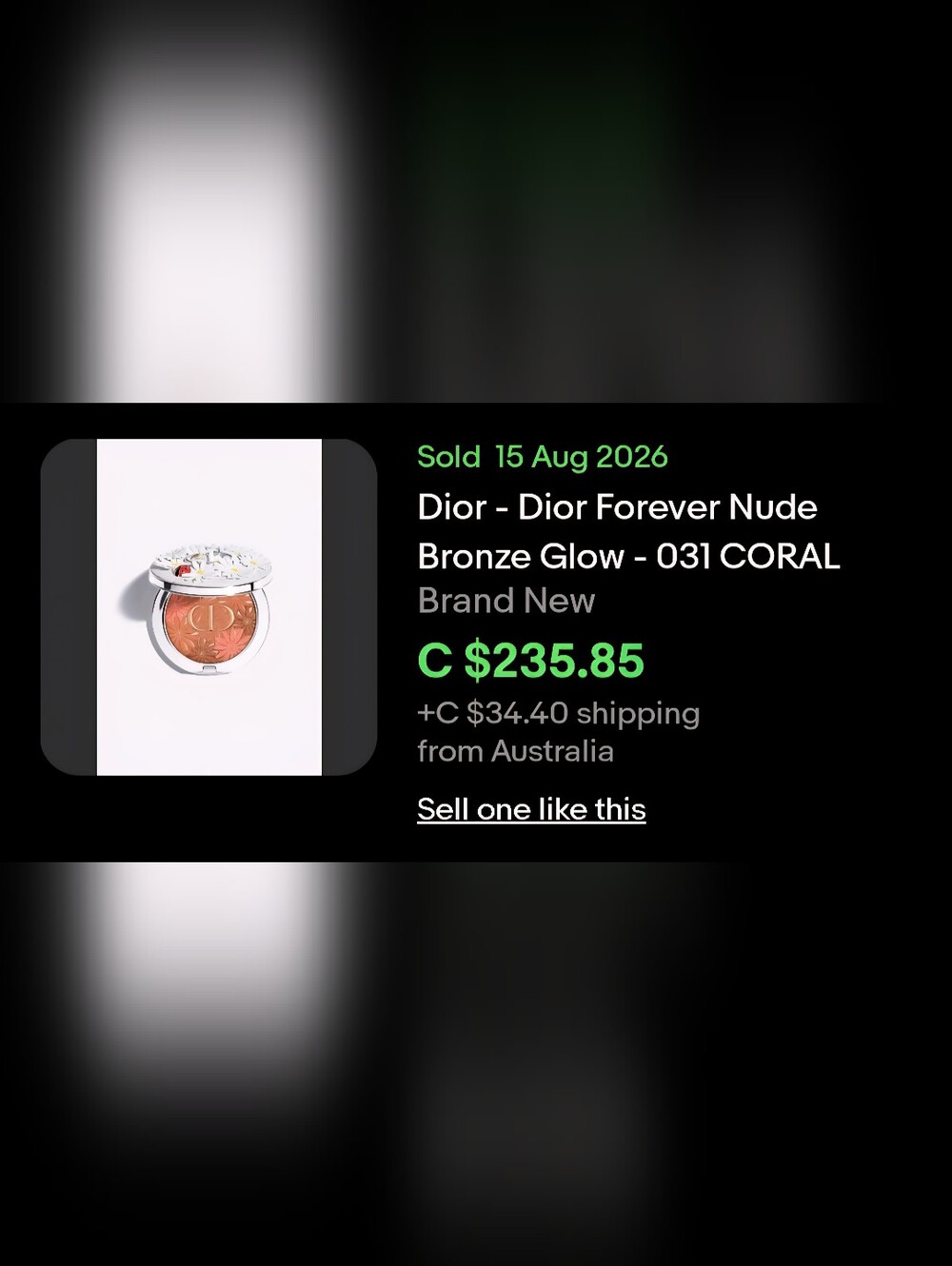 PRICE FIRM✨️Dior Limited Edition Bronzer✨️ - Picture 8 of 9